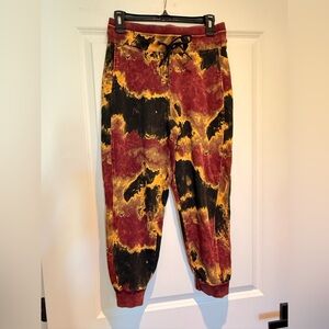 Target Joy Lab Marble Tie Dye High Rise Jogger sweater pants size S.